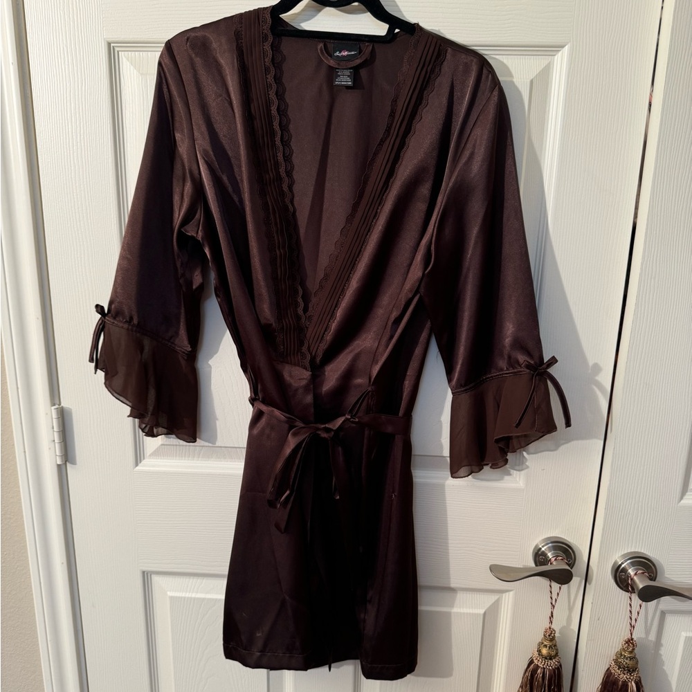 Secret Treasures Brown Robe M - Picture 12 of 12
